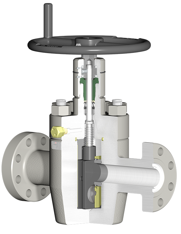XPR Series Gate Valve Cutaway View