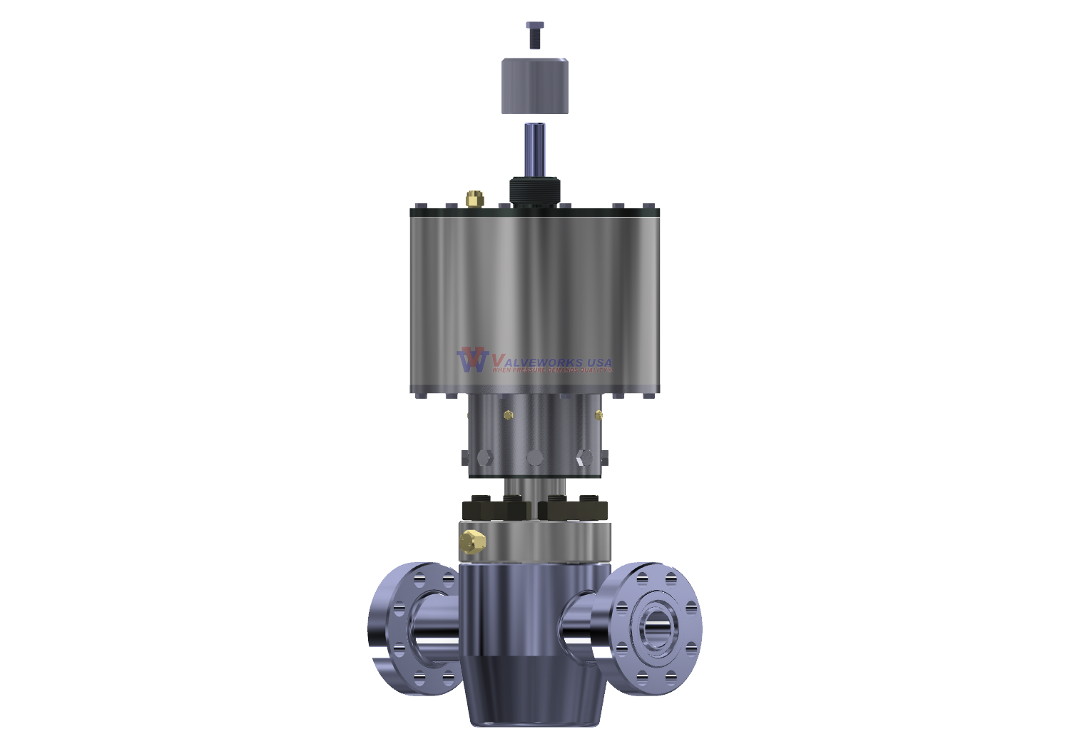 Piston Pneumatic Actuated Gate Valve